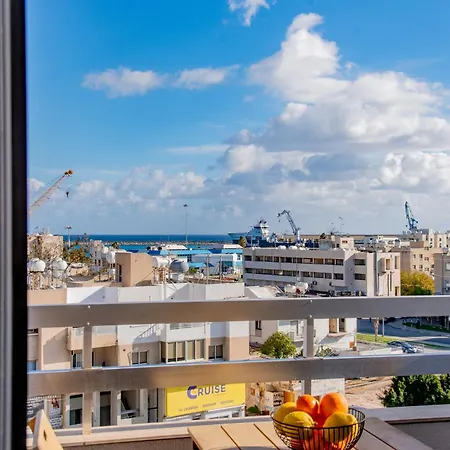 Appartamento Telmar - Harbour Sea View From The Veranda Larnaca
