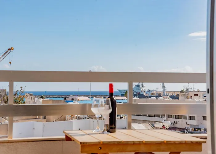 Апартаменты Telmar - Harbour Sea View From The Veranda *